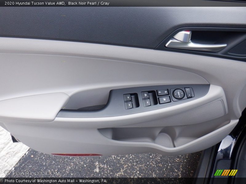 Black Noir Pearl / Gray 2020 Hyundai Tucson Value AWD