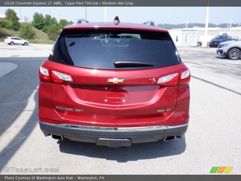 Cajun Red Tintcoat / Medium Ash Gray 2018 Chevrolet Equinox LT AWD