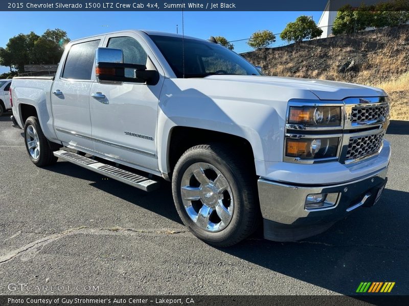 Front 3/4 View of 2015 Silverado 1500 LTZ Crew Cab 4x4