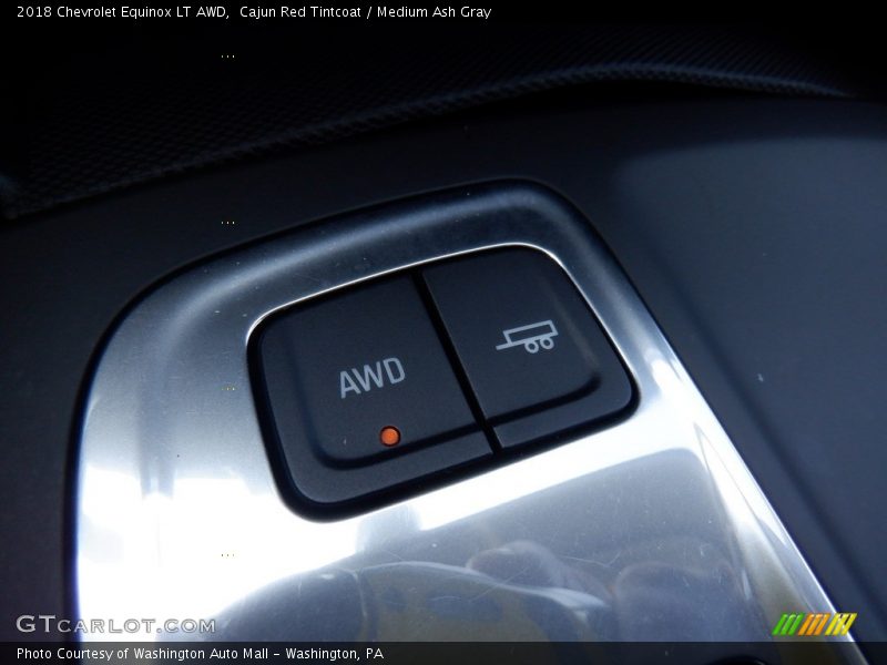 Cajun Red Tintcoat / Medium Ash Gray 2018 Chevrolet Equinox LT AWD
