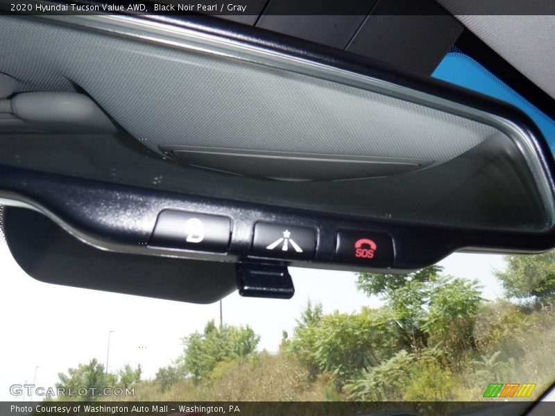 Black Noir Pearl / Gray 2020 Hyundai Tucson Value AWD