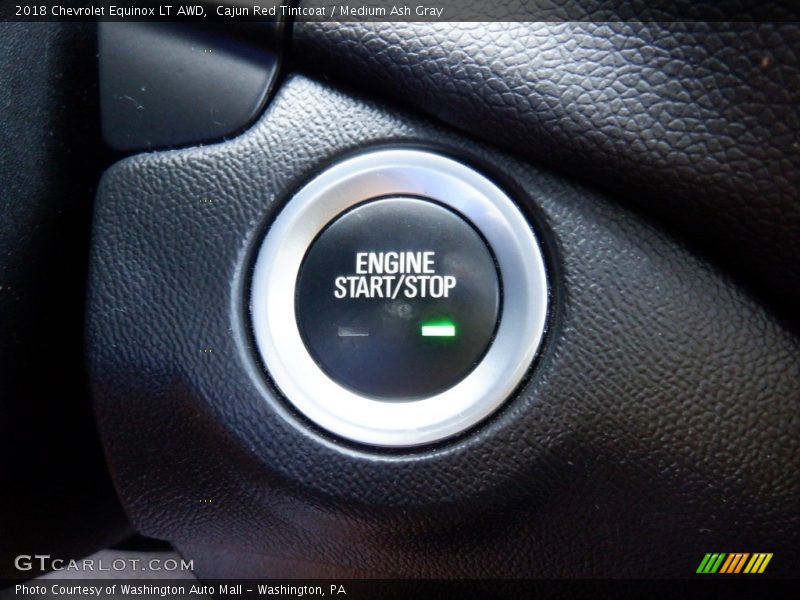Controls of 2018 Equinox LT AWD