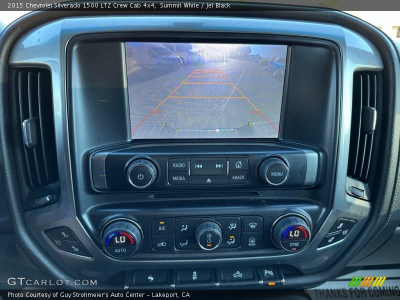 Summit White / Jet Black 2015 Chevrolet Silverado 1500 LTZ Crew Cab 4x4