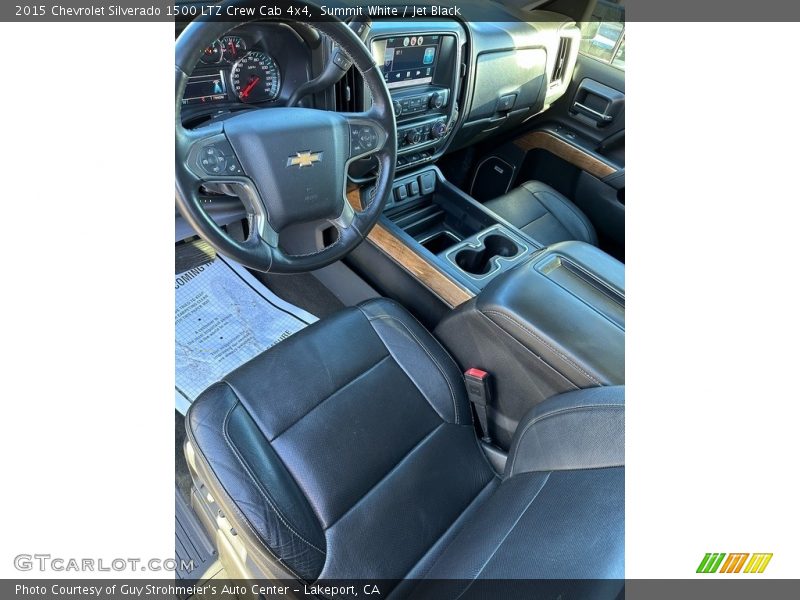 Front Seat of 2015 Silverado 1500 LTZ Crew Cab 4x4
