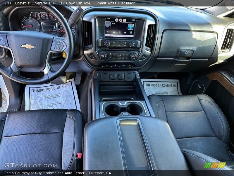 Dashboard of 2015 Silverado 1500 LTZ Crew Cab 4x4