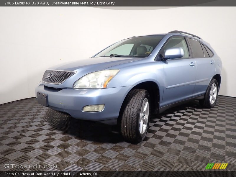 Breakwater Blue Metallic / Light Gray 2006 Lexus RX 330 AWD