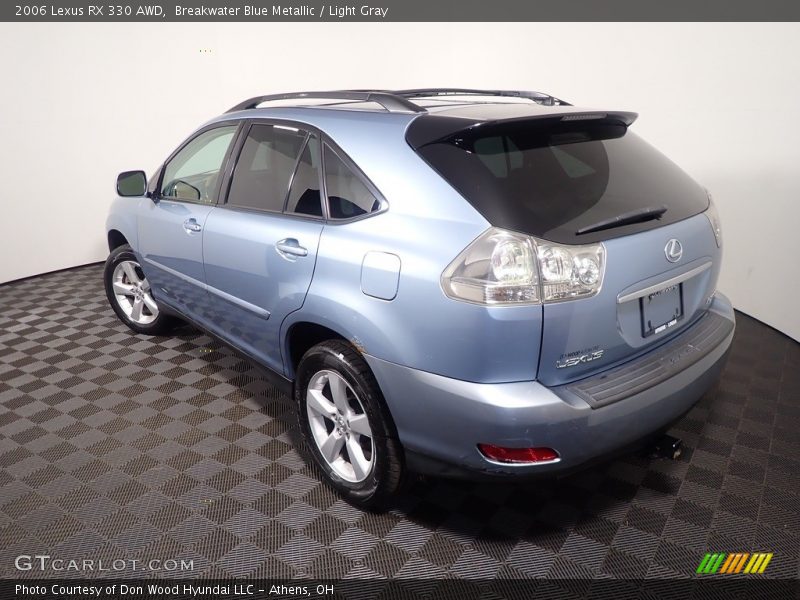 Breakwater Blue Metallic / Light Gray 2006 Lexus RX 330 AWD