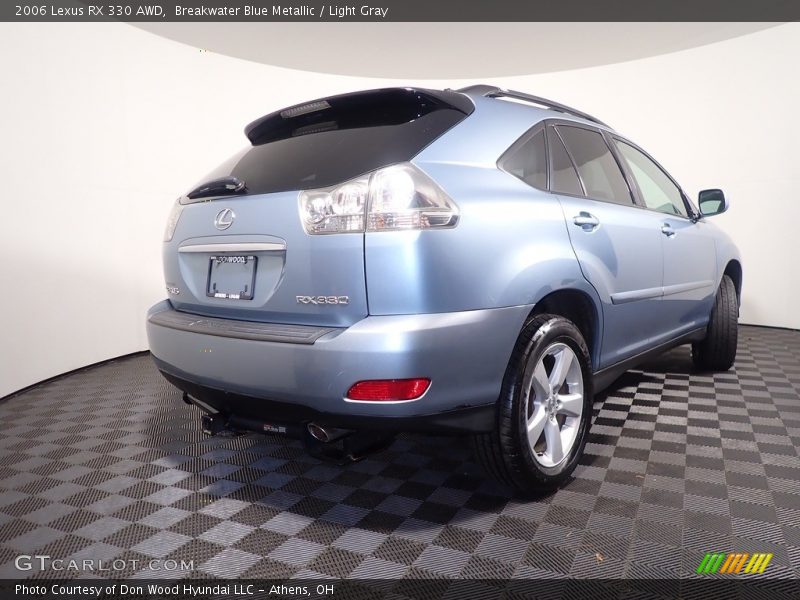 Breakwater Blue Metallic / Light Gray 2006 Lexus RX 330 AWD