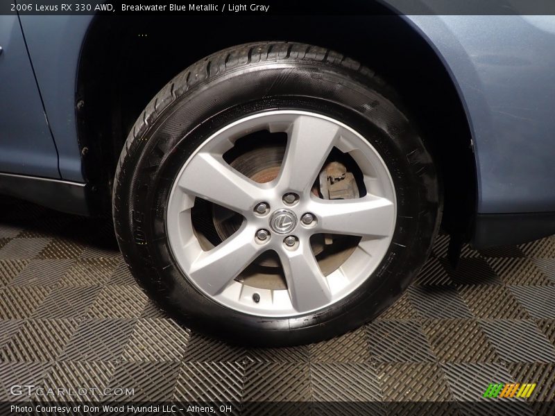 Breakwater Blue Metallic / Light Gray 2006 Lexus RX 330 AWD
