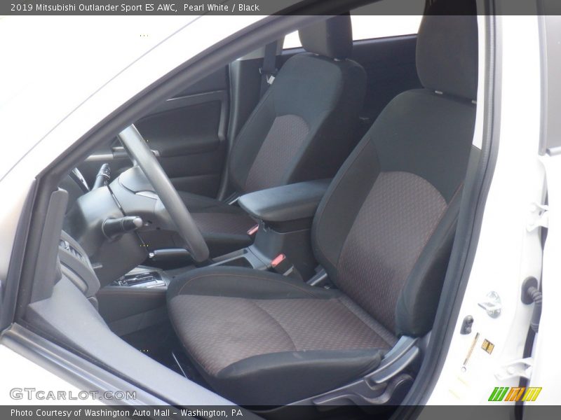 Pearl White / Black 2019 Mitsubishi Outlander Sport ES AWC