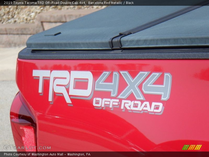 Barcelona Red Metallic / Black 2019 Toyota Tacoma TRD Off-Road Double Cab 4x4