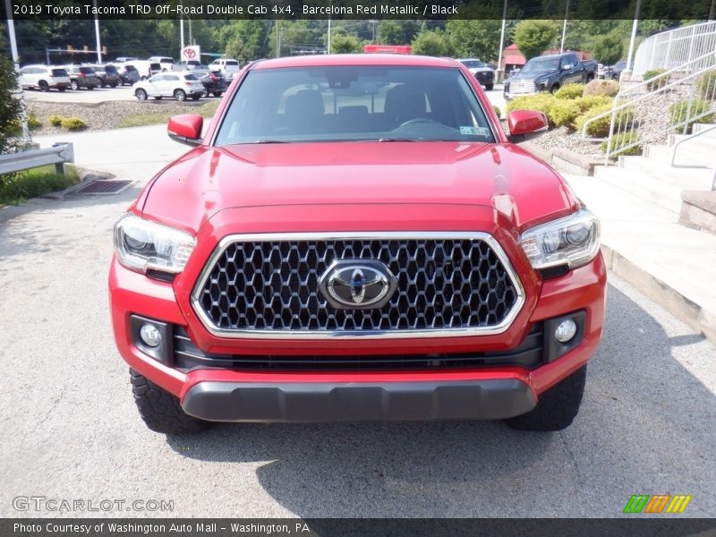 Barcelona Red Metallic / Black 2019 Toyota Tacoma TRD Off-Road Double Cab 4x4