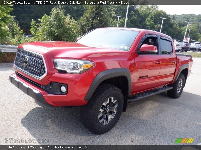 Barcelona Red Metallic / Black 2019 Toyota Tacoma TRD Off-Road Double Cab 4x4