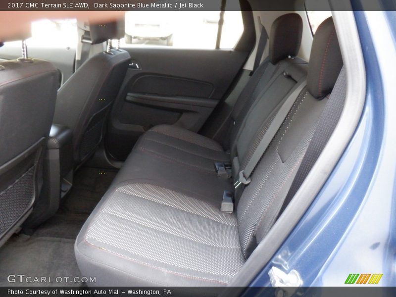 Dark Sapphire Blue Metallic / Jet Black 2017 GMC Terrain SLE AWD
