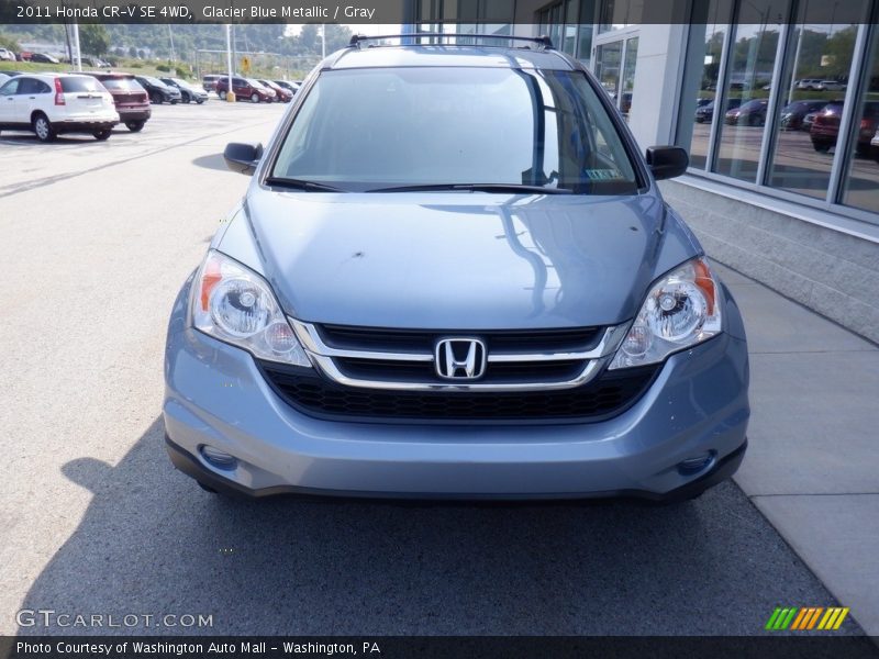 Glacier Blue Metallic / Gray 2011 Honda CR-V SE 4WD