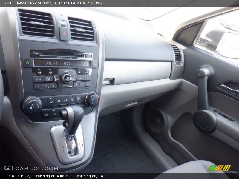 Glacier Blue Metallic / Gray 2011 Honda CR-V SE 4WD