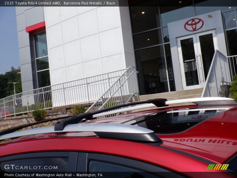Barcelona Red Metallic / Black 2015 Toyota RAV4 Limited AWD