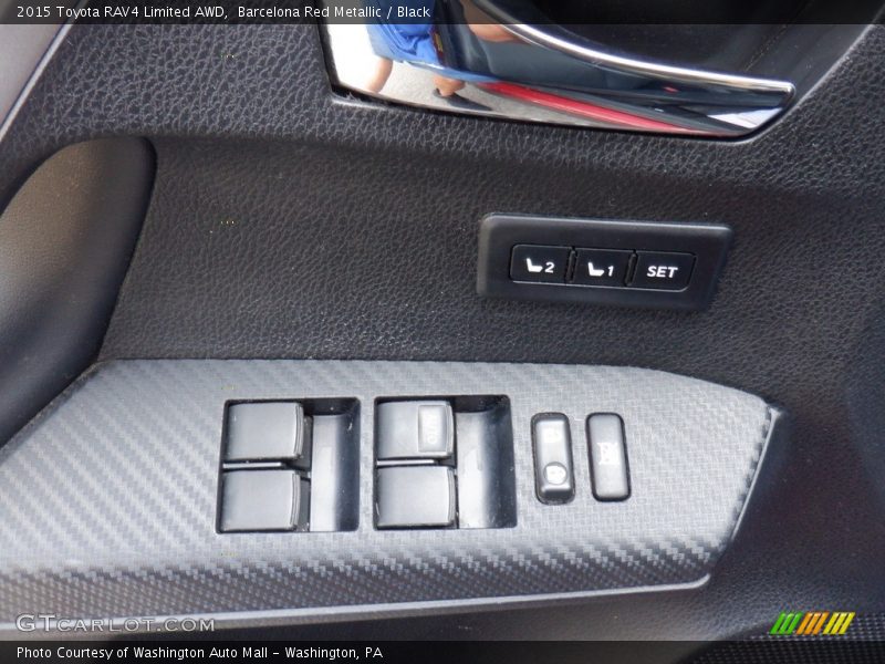 Barcelona Red Metallic / Black 2015 Toyota RAV4 Limited AWD