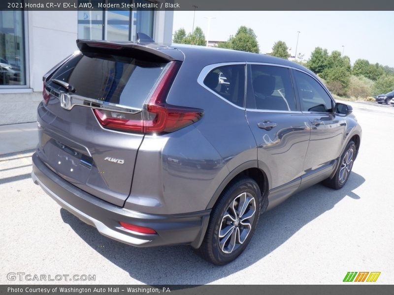 Modern Steel Metallic / Black 2021 Honda CR-V EX-L AWD