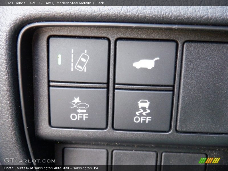 Modern Steel Metallic / Black 2021 Honda CR-V EX-L AWD