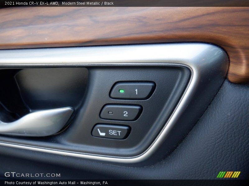 Modern Steel Metallic / Black 2021 Honda CR-V EX-L AWD