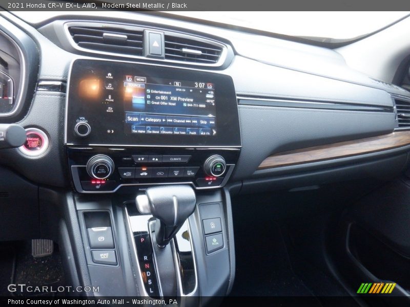 Modern Steel Metallic / Black 2021 Honda CR-V EX-L AWD