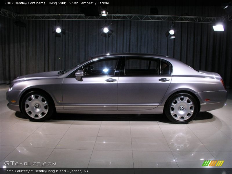 Silver Tempest / Saddle 2007 Bentley Continental Flying Spur