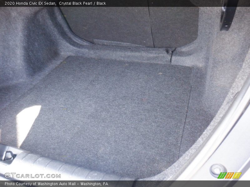 Crystal Black Pearl / Black 2020 Honda Civic EX Sedan
