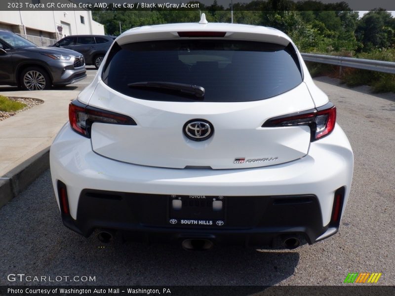 Ice Cap / Black w/Gray Accent 2023 Toyota GR Corolla Core AWD