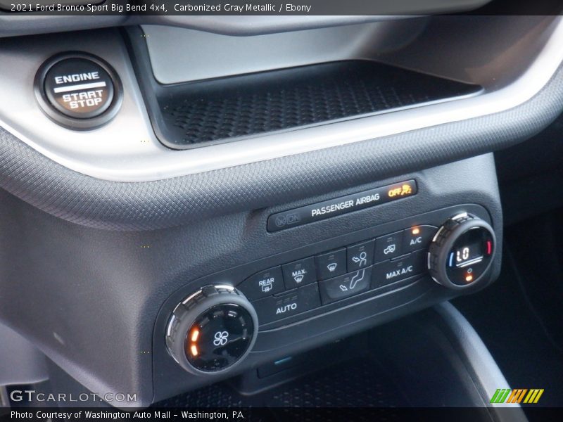 Carbonized Gray Metallic / Ebony 2021 Ford Bronco Sport Big Bend 4x4