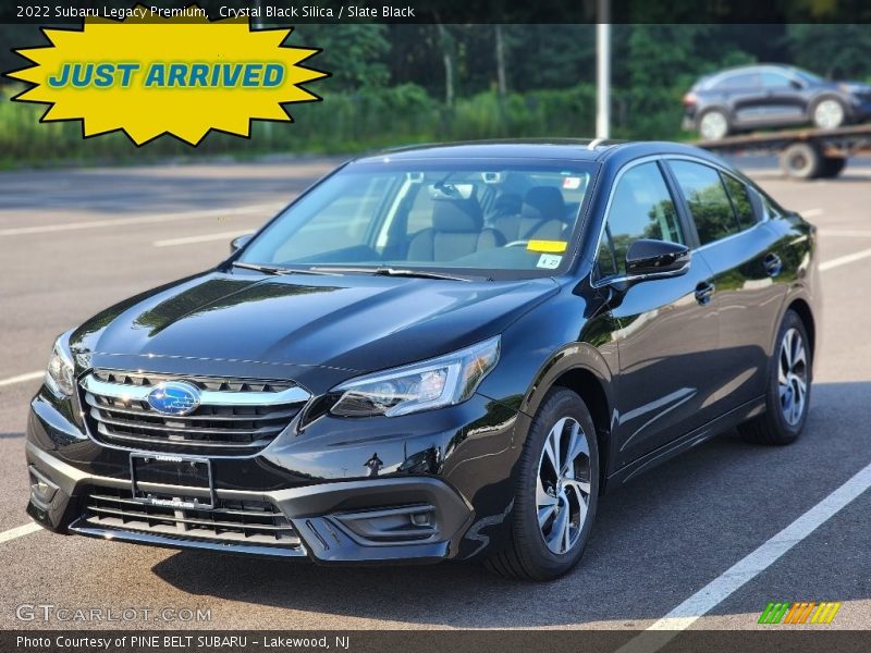 Crystal Black Silica / Slate Black 2022 Subaru Legacy Premium