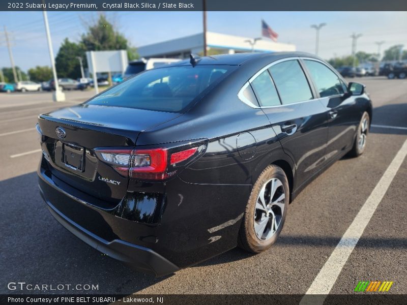 Crystal Black Silica / Slate Black 2022 Subaru Legacy Premium