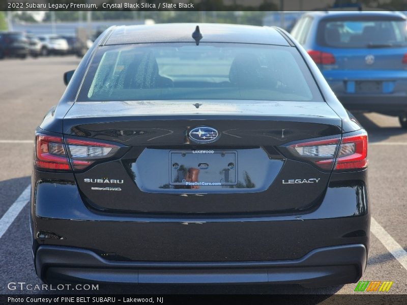 Crystal Black Silica / Slate Black 2022 Subaru Legacy Premium