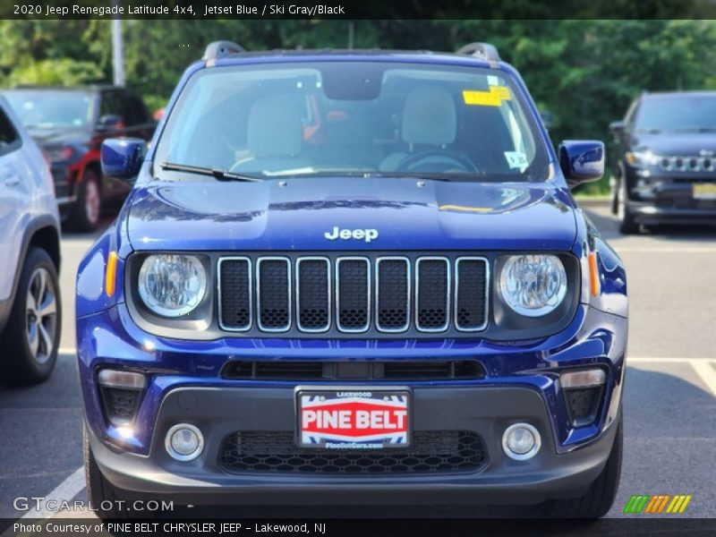 Jetset Blue / Ski Gray/Black 2020 Jeep Renegade Latitude 4x4