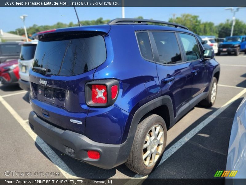 Jetset Blue / Ski Gray/Black 2020 Jeep Renegade Latitude 4x4