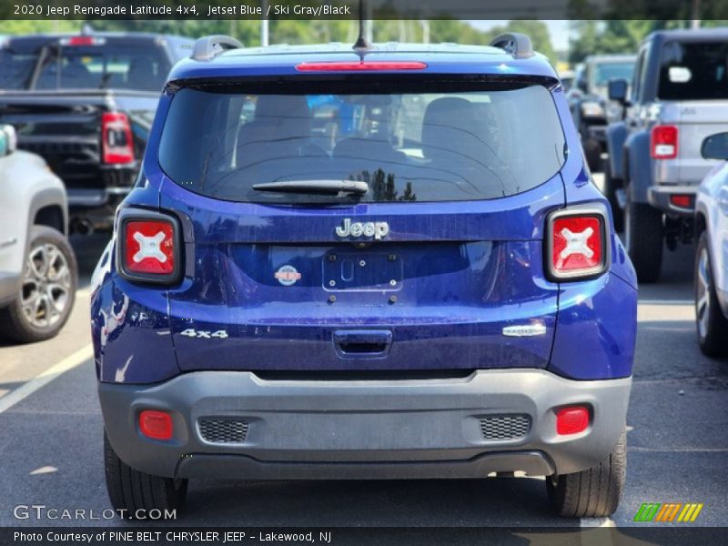 Jetset Blue / Ski Gray/Black 2020 Jeep Renegade Latitude 4x4