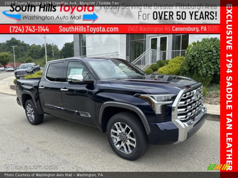 Blueprint / Saddle Tan 2023 Toyota Tundra 1974 CrewMax 4x4