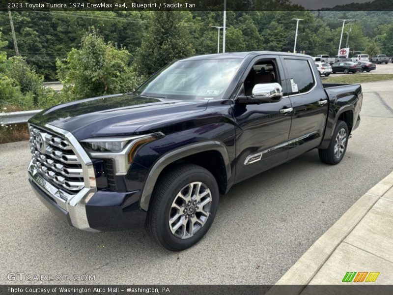 Blueprint / Saddle Tan 2023 Toyota Tundra 1974 CrewMax 4x4