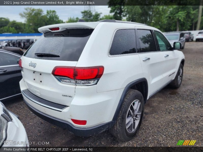 Bright White / Black 2021 Jeep Grand Cherokee Limited 4x4
