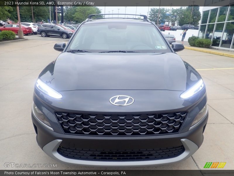 Ecotronic Gray / Gray 2023 Hyundai Kona SEL AWD
