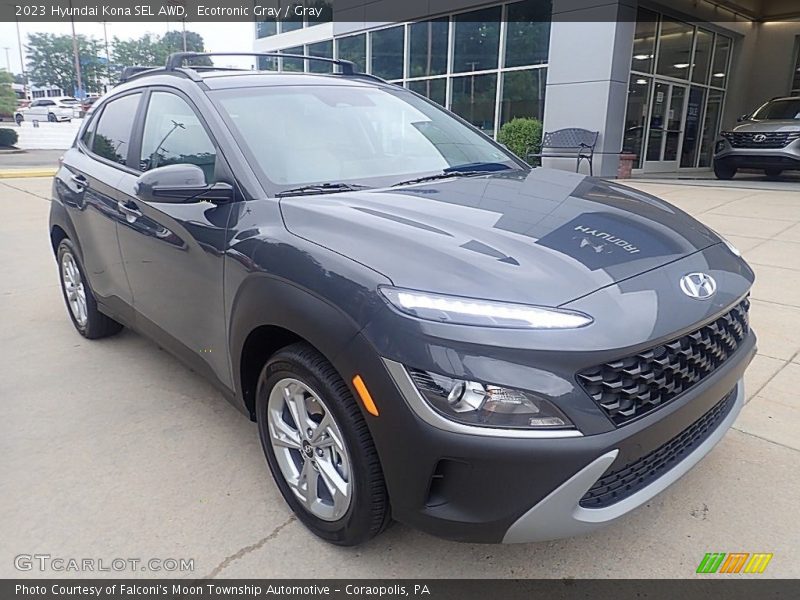 Ecotronic Gray / Gray 2023 Hyundai Kona SEL AWD
