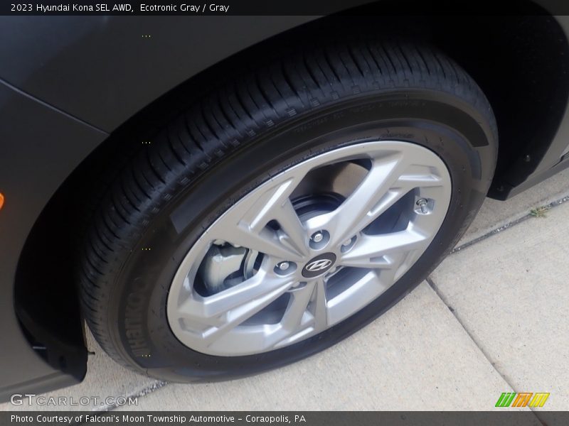 Ecotronic Gray / Gray 2023 Hyundai Kona SEL AWD