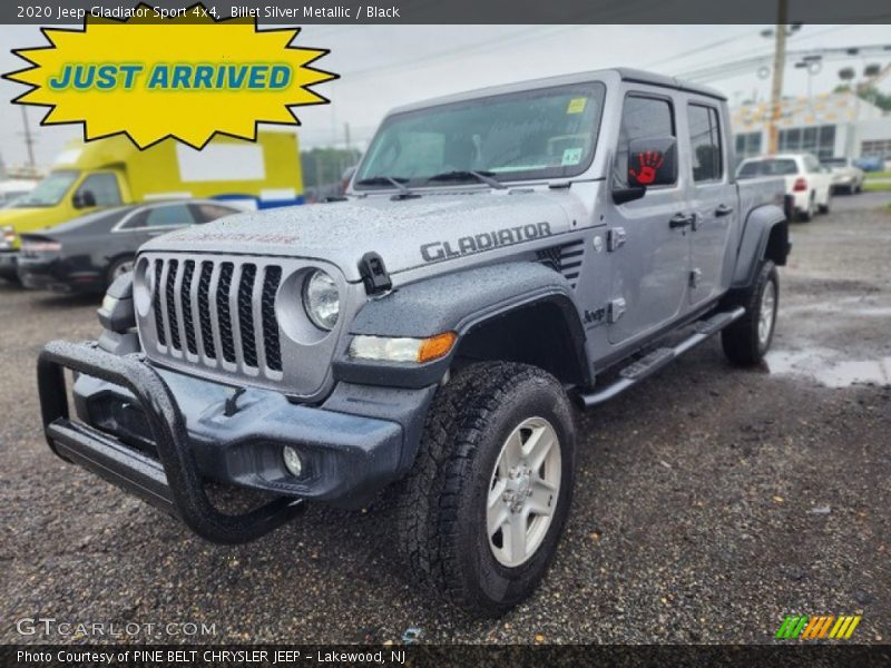 Billet Silver Metallic / Black 2020 Jeep Gladiator Sport 4x4