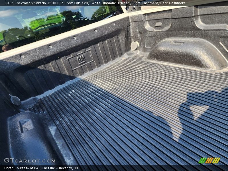 White Diamond Tricoat / Light Cashmere/Dark Cashmere 2012 Chevrolet Silverado 1500 LTZ Crew Cab 4x4