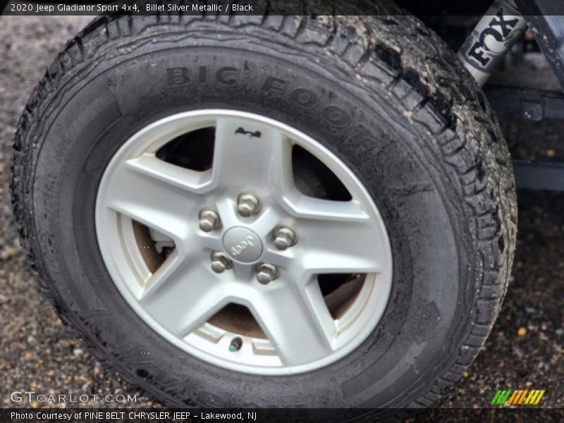 Billet Silver Metallic / Black 2020 Jeep Gladiator Sport 4x4