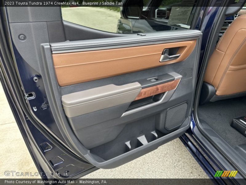 Blueprint / Saddle Tan 2023 Toyota Tundra 1974 CrewMax 4x4