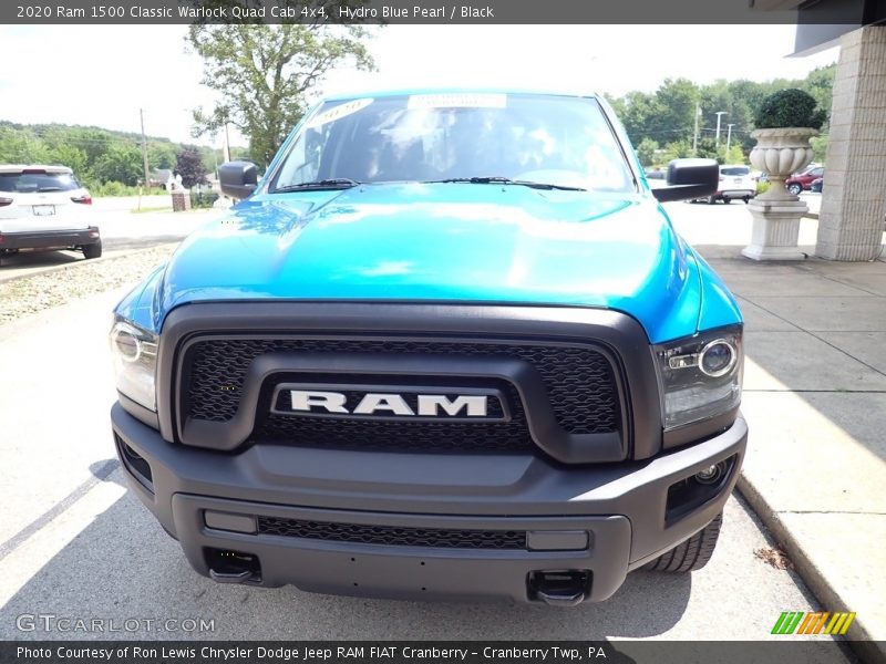 Hydro Blue Pearl / Black 2020 Ram 1500 Classic Warlock Quad Cab 4x4