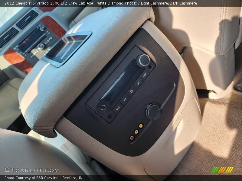 White Diamond Tricoat / Light Cashmere/Dark Cashmere 2012 Chevrolet Silverado 1500 LTZ Crew Cab 4x4