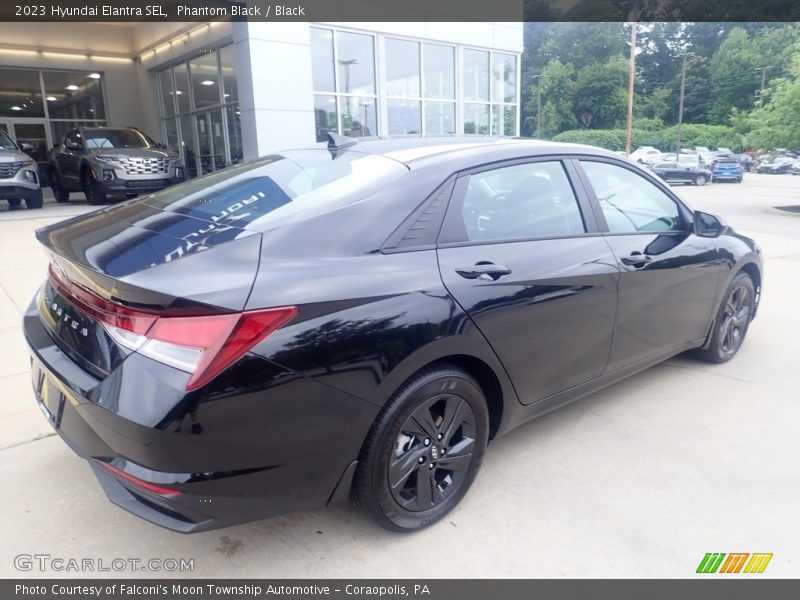 Phantom Black / Black 2023 Hyundai Elantra SEL