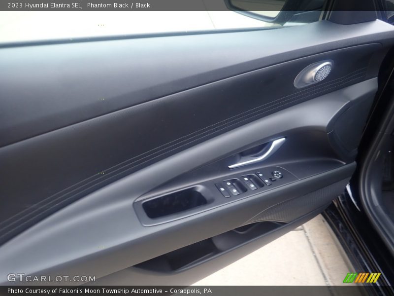 Phantom Black / Black 2023 Hyundai Elantra SEL